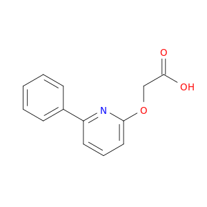 Acetic acid, [(6-phenyl-2-pyridinyl)oxy]-
