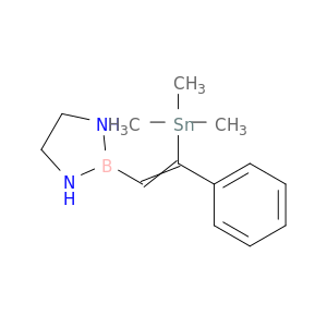 1,3,2-Diazaborolidine, 2-[2-phenyl-2-(trimethylstannyl)ethenyl]-