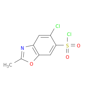 6-Benzoxazolesulfonyl chloride, 5-chloro-2-methyl-
