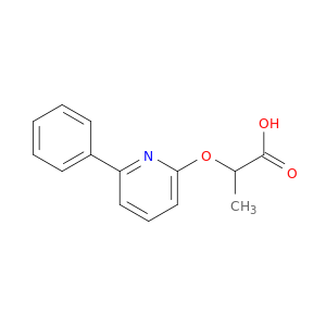 Propanoic acid, 2-[(6-phenyl-2-pyridinyl)oxy]-