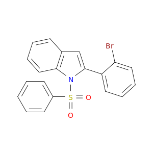 2-(2-溴苯基)-1-(苯磺酰基)-1H-吲哚