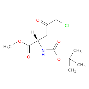 methyl (2S)-5-chloro-2-[(2-methylpropan-2-yl)oxycarbonylamino]-4-oxopentanoate