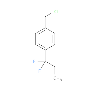 Benzene, 1-(chloromethyl)-4-(1,1-difluoropropyl)-
