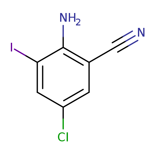 2-Amino-5-chloro-3-iodobenzonitrile