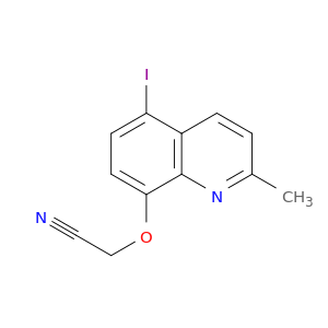 Acetonitrile, [(5-iodo-2-methyl-8-quinolinyl)oxy]-