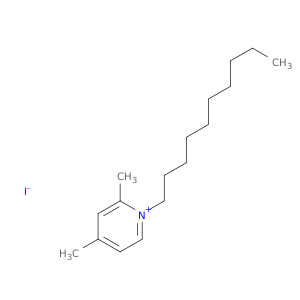Pyridinium, 1-decyl-2,4-dimethyl-, iodide