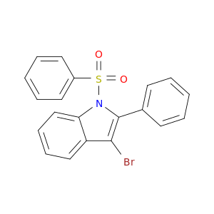 3-Bromo-2-phenyl-1-(phenylsulfonyl)-1H-indole