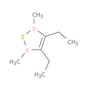 1,2,5-Thiadiborole, 3,4-diethyl-2,5-dihydro-2,5-dimethyl-