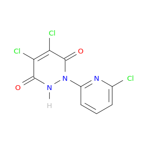 3,6-Pyridazinedione, 4,5-dichloro-2-(6-chloro-2-pyridinyl)-1,2-dihydro-