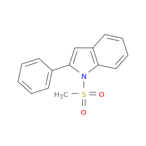 1H-Indole, 1-(methylsulfonyl)-2-phenyl-
