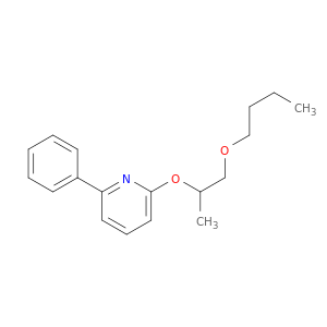 Pyridine, 2-(2-butoxy-1-methylethoxy)-6-phenyl-