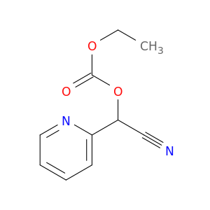 Carbonic acid, cyano-2-pyridinylmethyl ethyl ester