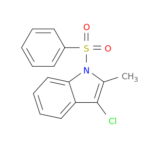 3-Chloro-2-methyl-1-(phenylsulfonyl)-1H-indole
