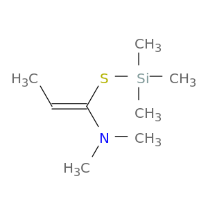 1-Propen-1-amine, N,N-dimethyl-1-[(trimethylsilyl)thio]-, (Z)-