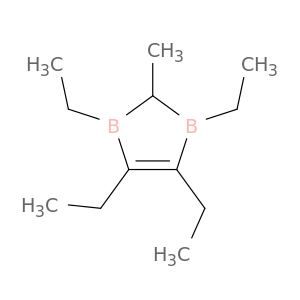 1H-1,3-Diborole, 1,3,4,5-tetraethyl-2,3-dihydro-2-methyl-