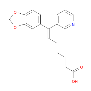 6-Heptenoic acid, 7-(1,3-benzodioxol-5-yl)-7-(3-pyridinyl)-, (Z)-