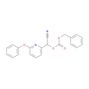 Carbonic acid, cyano(6-phenoxy-2-pyridinyl)methyl phenylmethyl ester