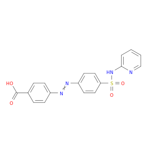 Benzoic acid, 4-[[4-[(2-pyridinylamino)sulfonyl]phenyl]azo]-