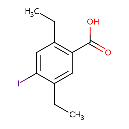 2,5-DIETHYL-4-IODO-BENZOIC ACID