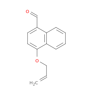 1-Naphthalenecarboxaldehyde, 4-(2-propenyloxy)-