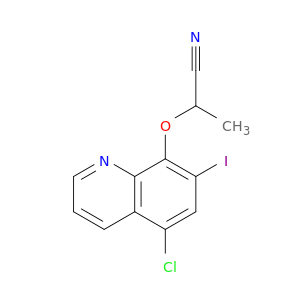 Propanenitrile, 2-[(5-chloro-7-iodo-8-quinolinyl)oxy]-