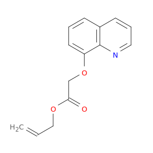 Acetic acid, (8-quinolinyloxy)-, 2-propenyl ester