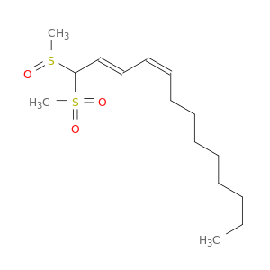 2,4-Tridecadiene, 1-(methylsulfinyl)-1-(methylsulfonyl)-, (E,Z)-