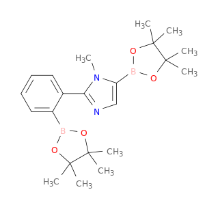 1-METHYL-5-(4,4,5,5-TETRAMETHYL-1,3,2-DIOXABOROLAN-2-YL)-2-(2-(4,4,5,5-TETRAMETHYL-1,3,2-DIOXABOROLAN-2-YL)PHENYL)-1H-IMIDAZOLE