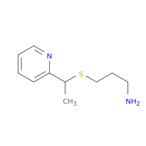 1-Propanamine, 3-[[1-(2-pyridinyl)ethyl]thio]-
