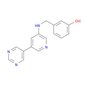 Phenol, 3-[[[5-(5-pyrimidinyl)-3-pyridinyl]amino]methyl]-