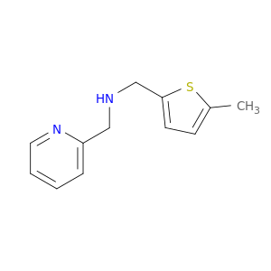 1-(5-METHYL-2-THIENYL)-N-(2-PYRIDINYLMETHYL)METHANAMINE