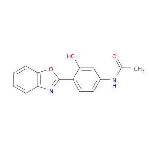 Acetamide, N-[4-(2-benzoxazolyl)-3-hydroxyphenyl]-