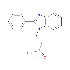 1H-Benzimidazole-1-propanoic acid, 2-phenyl-