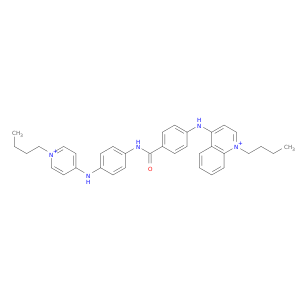 1-butyl-4-{[4-({4-[(1-butylpyridinium-4-yl)amino]phenyl}carbamoyl)phenyl]amino}quinolinium