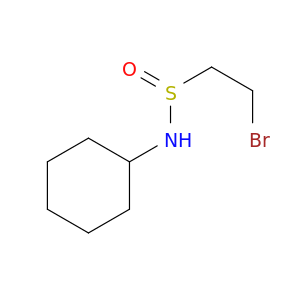 Ethanesulfinamide, 2-bromo-N-cyclohexyl-