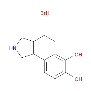 1H-Benz[e]isoindole-6,7-diol, 2,3,3a,4,5,9b-hexahydro-, hydrobromide