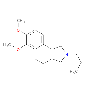 1H-Benz[e]isoindole, 2,3,3a,4,5,9b-hexahydro-6,7-dimethoxy-2-propyl-