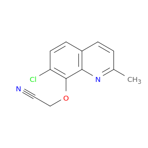 Acetonitrile, [(7-chloro-2-methyl-8-quinolinyl)oxy]-