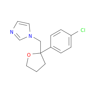 1H-Imidazole, 1-[[2-(4-chlorophenyl)tetrahydro-2-furanyl]methyl]-