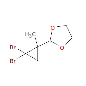 1,3-Dioxolane, 2-(2,2-dibromo-1-methylcyclopropyl)-