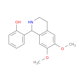 Phenol, 2-(1,2,3,4-tetrahydro-6,7-dimethoxy-1-isoquinolinyl)-