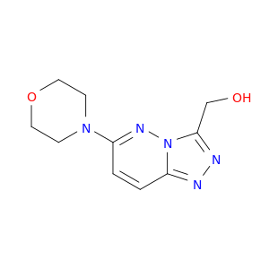 1,2,4-Triazolo[4,3-b]pyridazine-3-methanol, 6-(4-morpholinyl)-