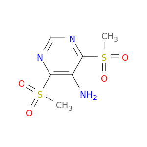 4,6-Bis(methylsulfonyl)pyrimidin-5-amine