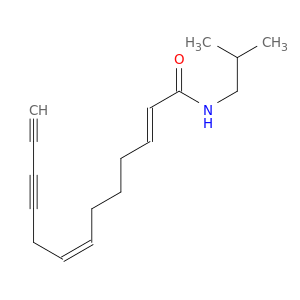 2,7-Tridecadiene-10,12-diynamide, N-(2-methylpropyl)-, (E,Z)-