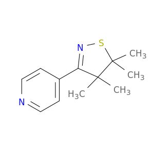 Pyridine, 4-(4,5-dihydro-4,4,5,5-tetramethyl-3-isothiazolyl)-