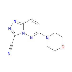 6-(4-吗啉基)-1,2,4-三唑唑[4,3-B]哒嗪-3-腈