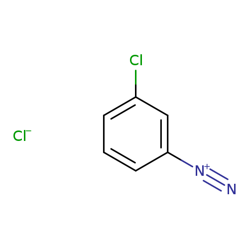 Benzenediazonium, 3-chloro-, chloride