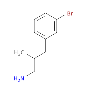 3-(3-bromophenyl)-2-methylpropan-1-amine