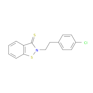 1,2-Benzisothiazole-3(2H)-thione, 2-[2-(4-chlorophenyl)ethyl]-