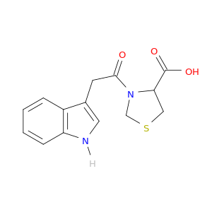 4-Thiazolidinecarboxylic acid, 3-(1H-indol-3-ylacetyl)-